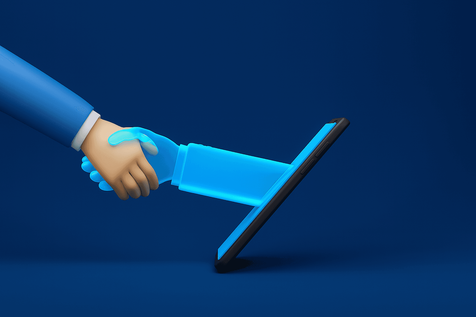 Contact illustration