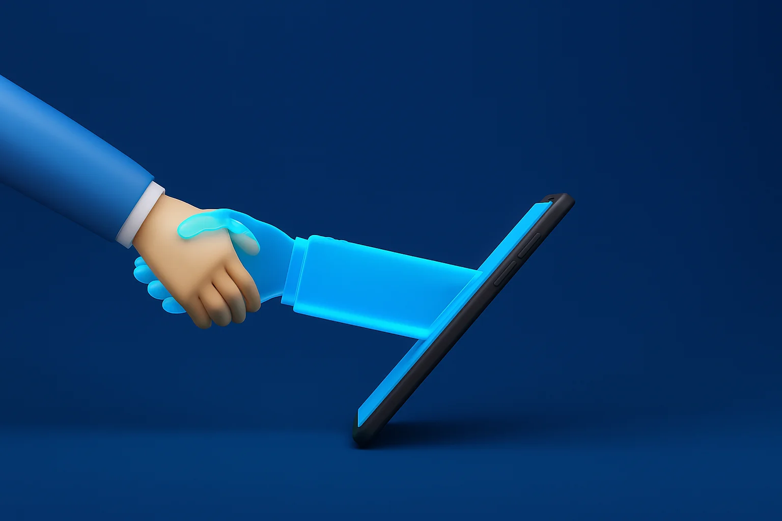 Contact illustration