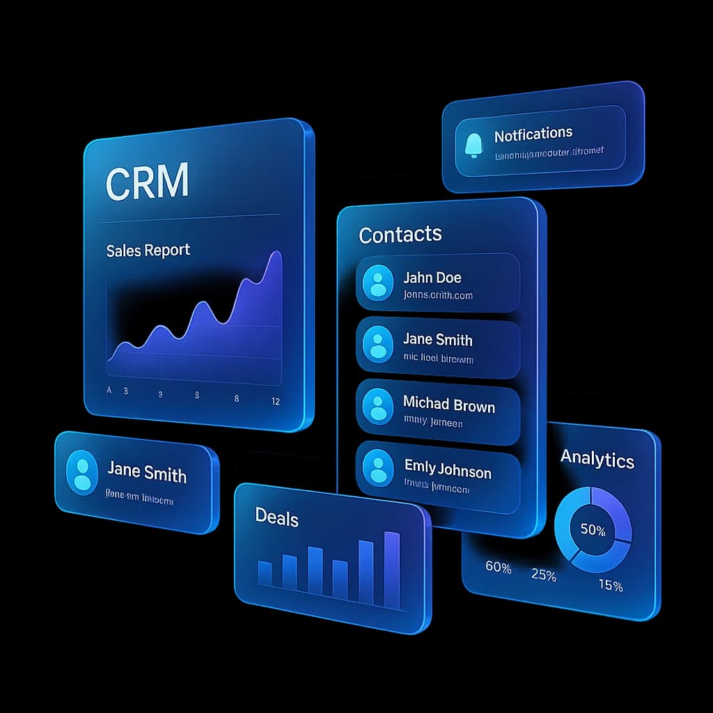 ByteSuite CRM Dashboard