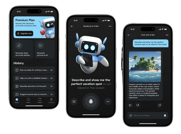 Byte Bots data intelligence dashboard displaying real-time analytics